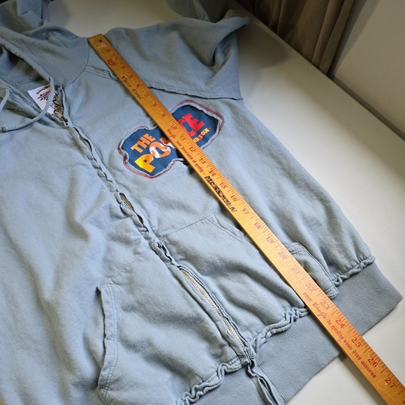 The Police Hoodie Women Large 2007 Tour Zip Up Blue Graphic USA Limited 678/1000 - Picture 9 of 10